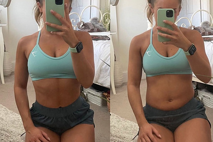 Блогерша показала жировые складки на животе и восхитила подписчиков