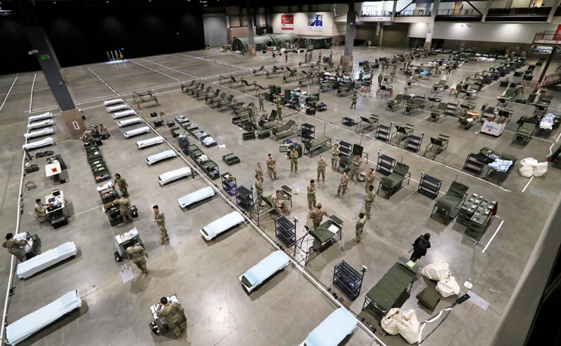 Пентагон назвал число жертв COVID-19 среди военных